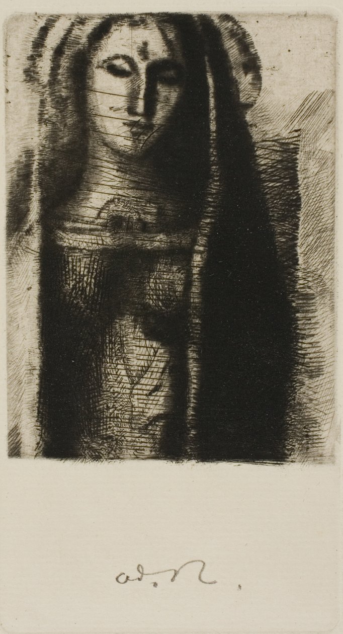 Prinzessin Maleine (Die kleine Madonna) von Odilon Redon