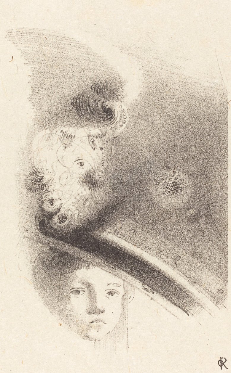 Kinderkopf von Odilon Redon