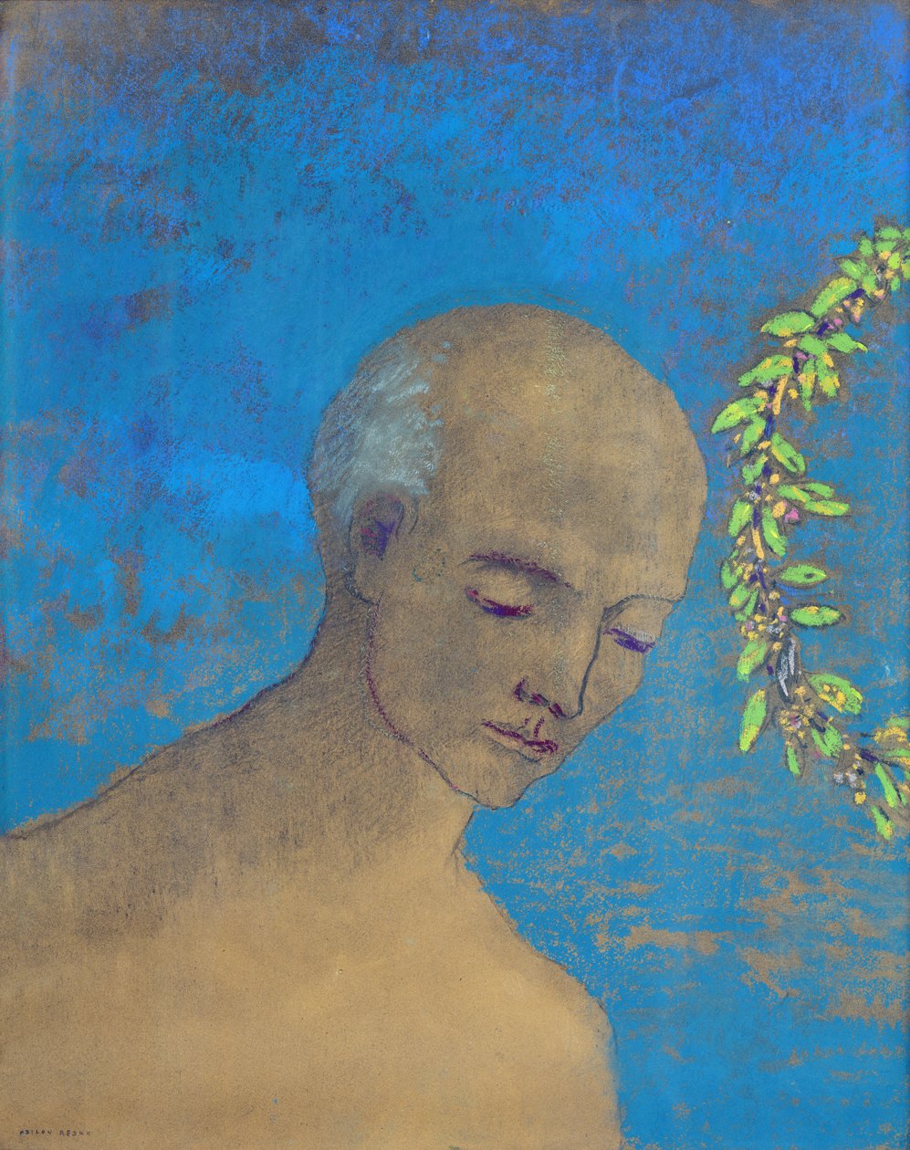 Die Krone, 1910 von Odilon Redon