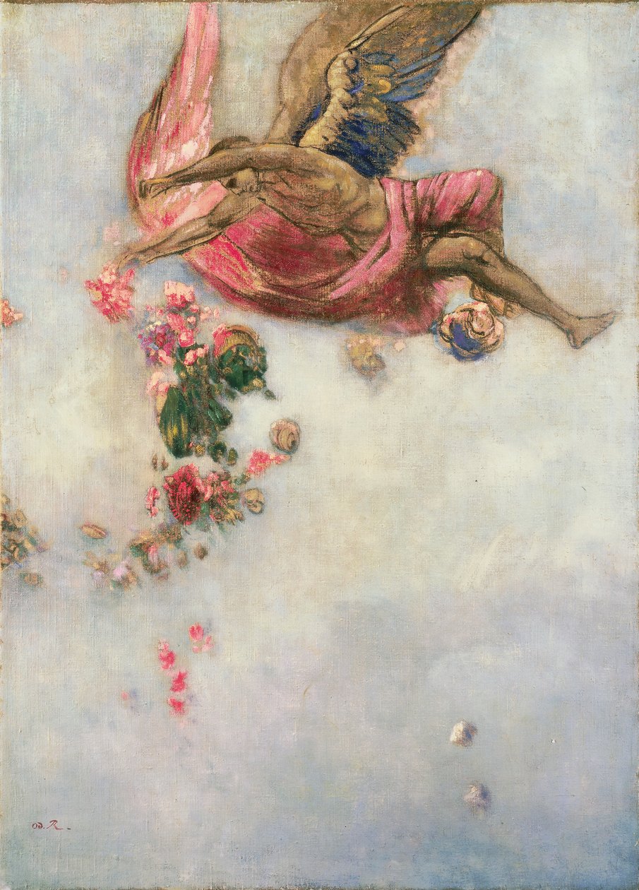 Der Sturz des Ikarus von Odilon Redon