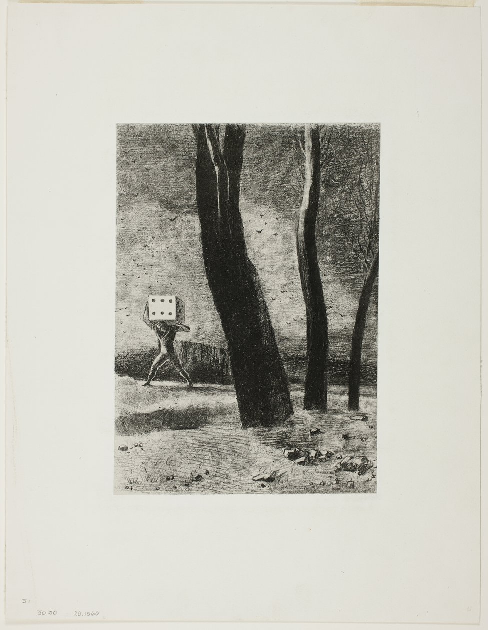 Der Spieler, Platte fünf aus In Träumen von Odilon Redon