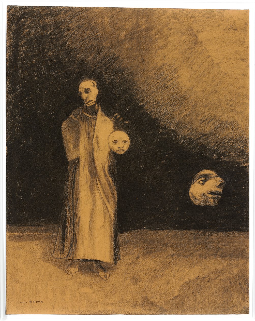 Der Alptraum, 1881 von Odilon Redon