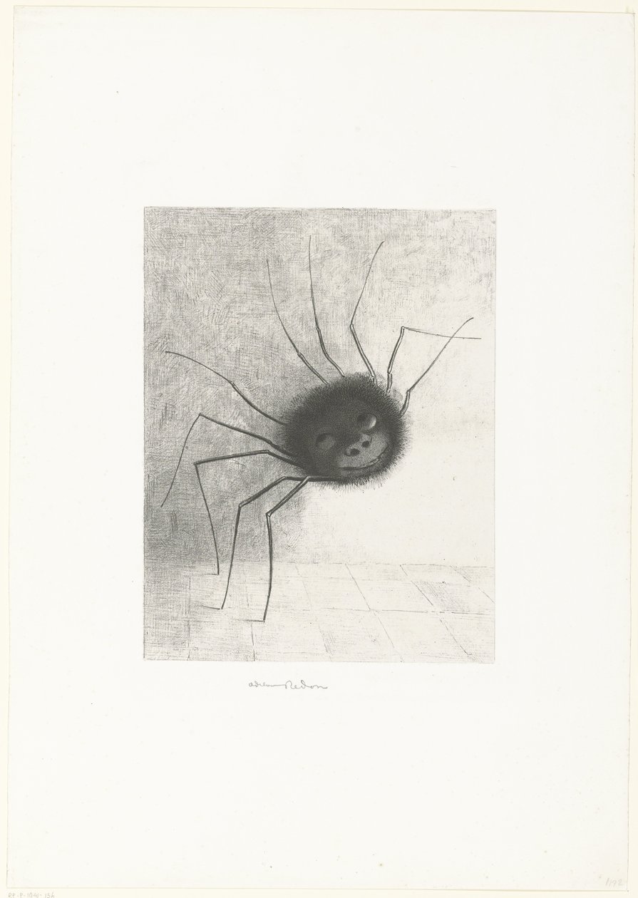Die Spinne von Odilon Redon