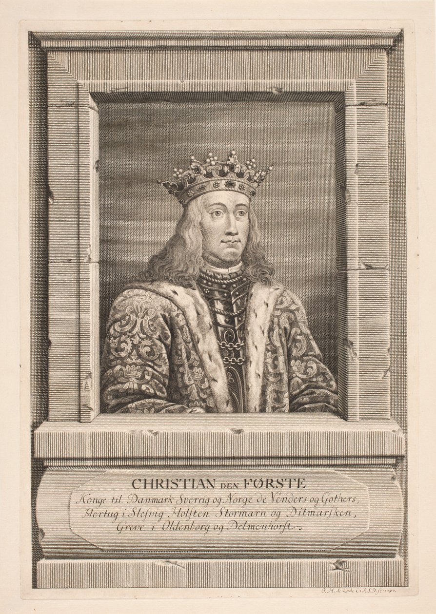 "Christian der Erste" von Odvardt Helmoldt de Lode