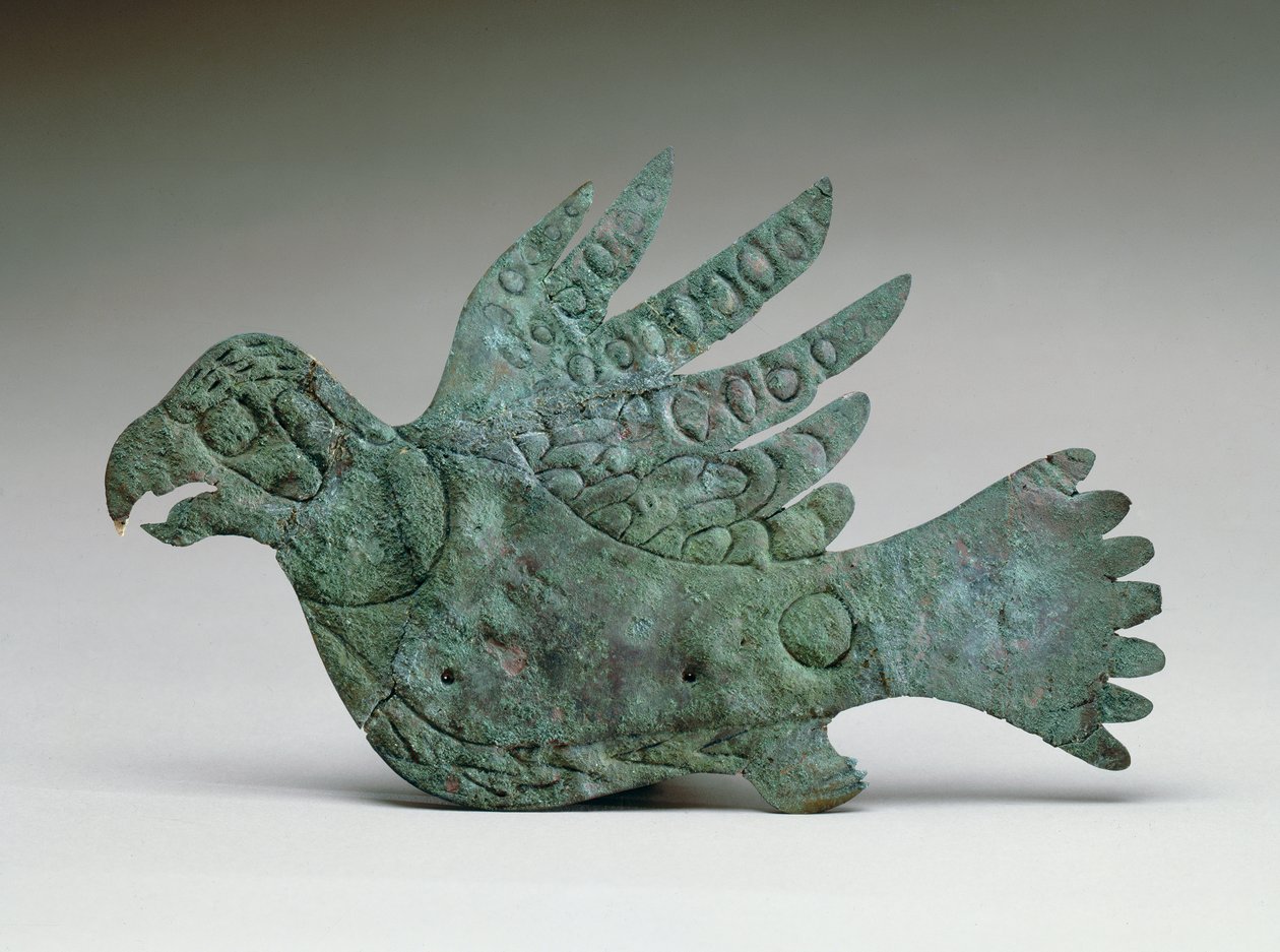 Falkenausschnitt, 200 v. Chr.-100 n. Chr. von Ohio Hopewell culture