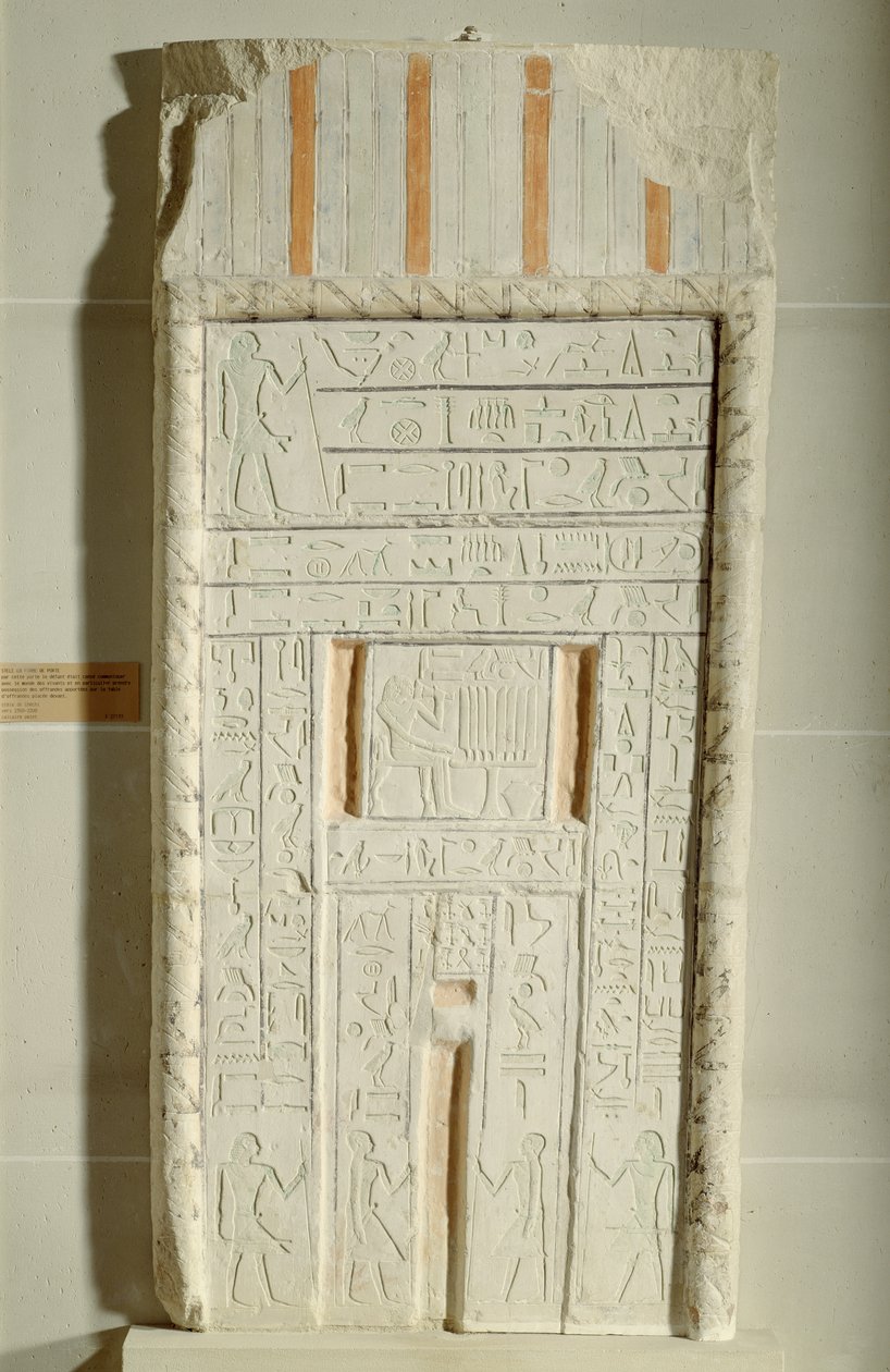 Falsche Tür von Sheshi, ca. 2300-2200 v. Chr. von Old Kingdom Egyptian