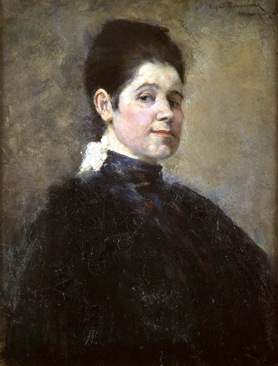 Selbstporträt von Olga Boznanska