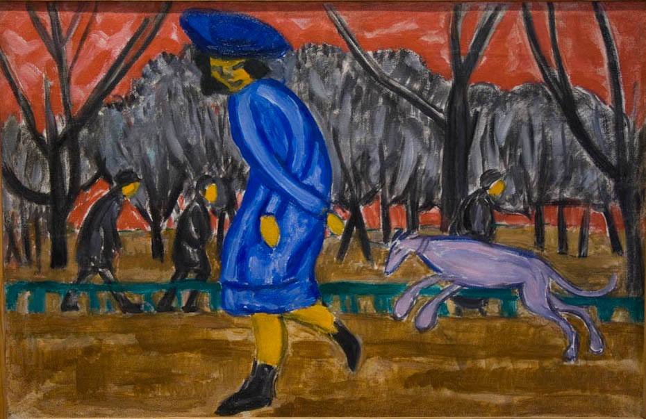 Boulevard von Olga Rozanova