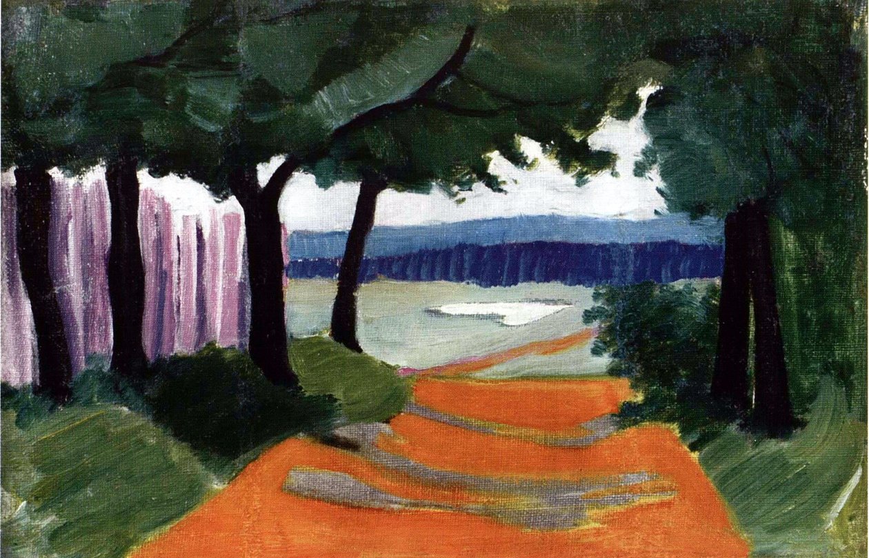 Landschaft von Olga Rozanova