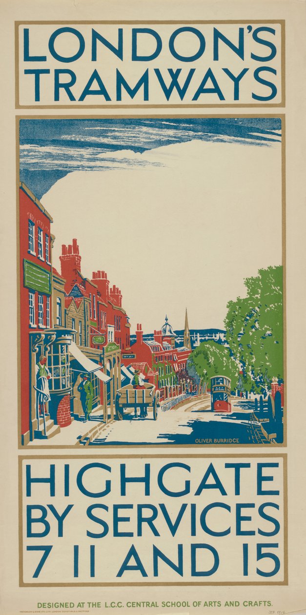 Highgate By Services 7 von Oliver Burridge