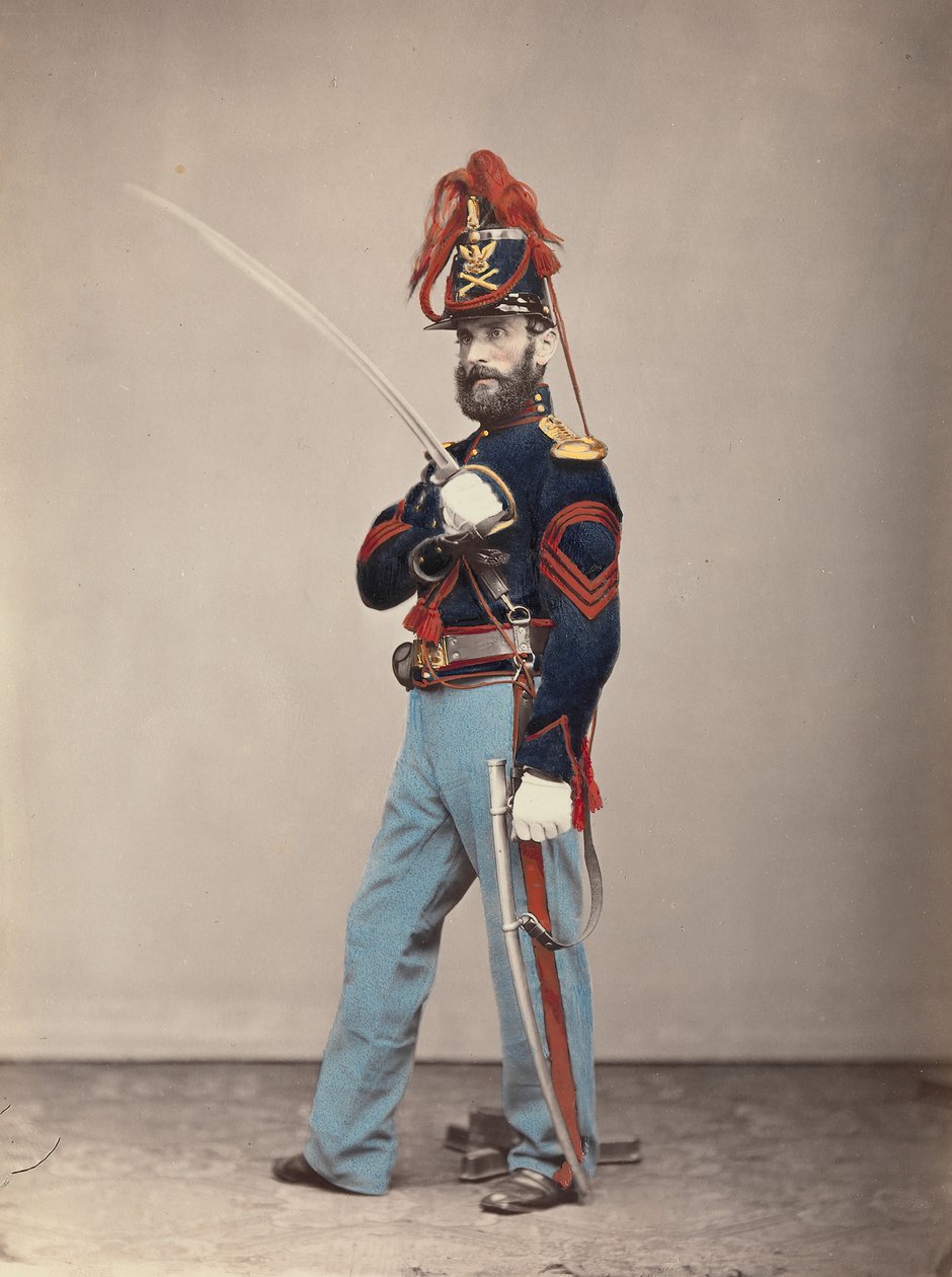 Leichte Artillerie, Sergeant Major, 1866 von Oliver H. Willard.