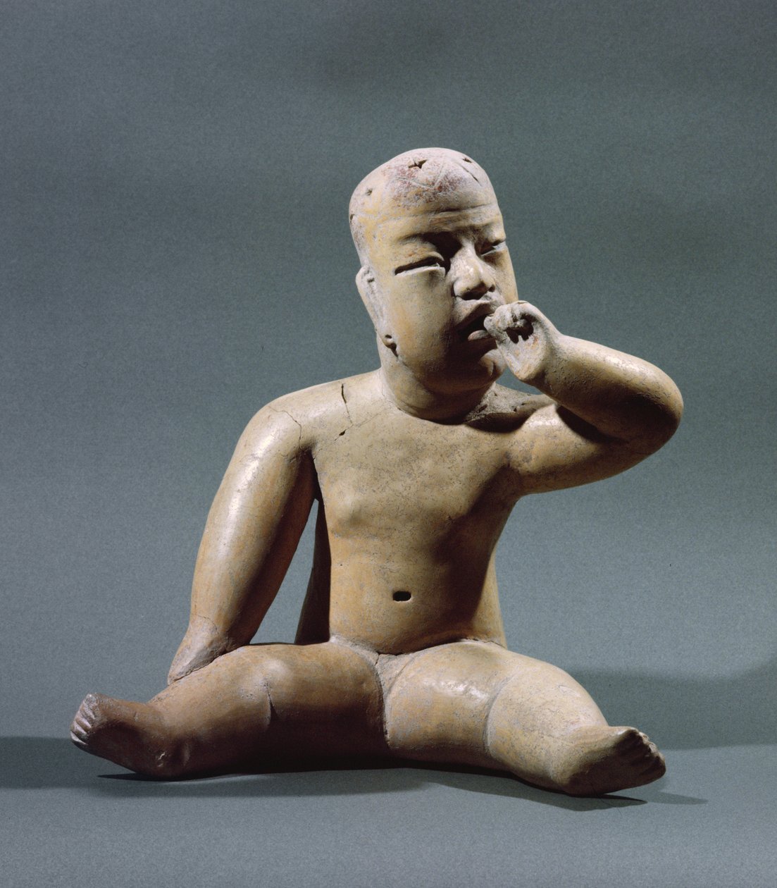 Babyfigur-Statuette von Olmec