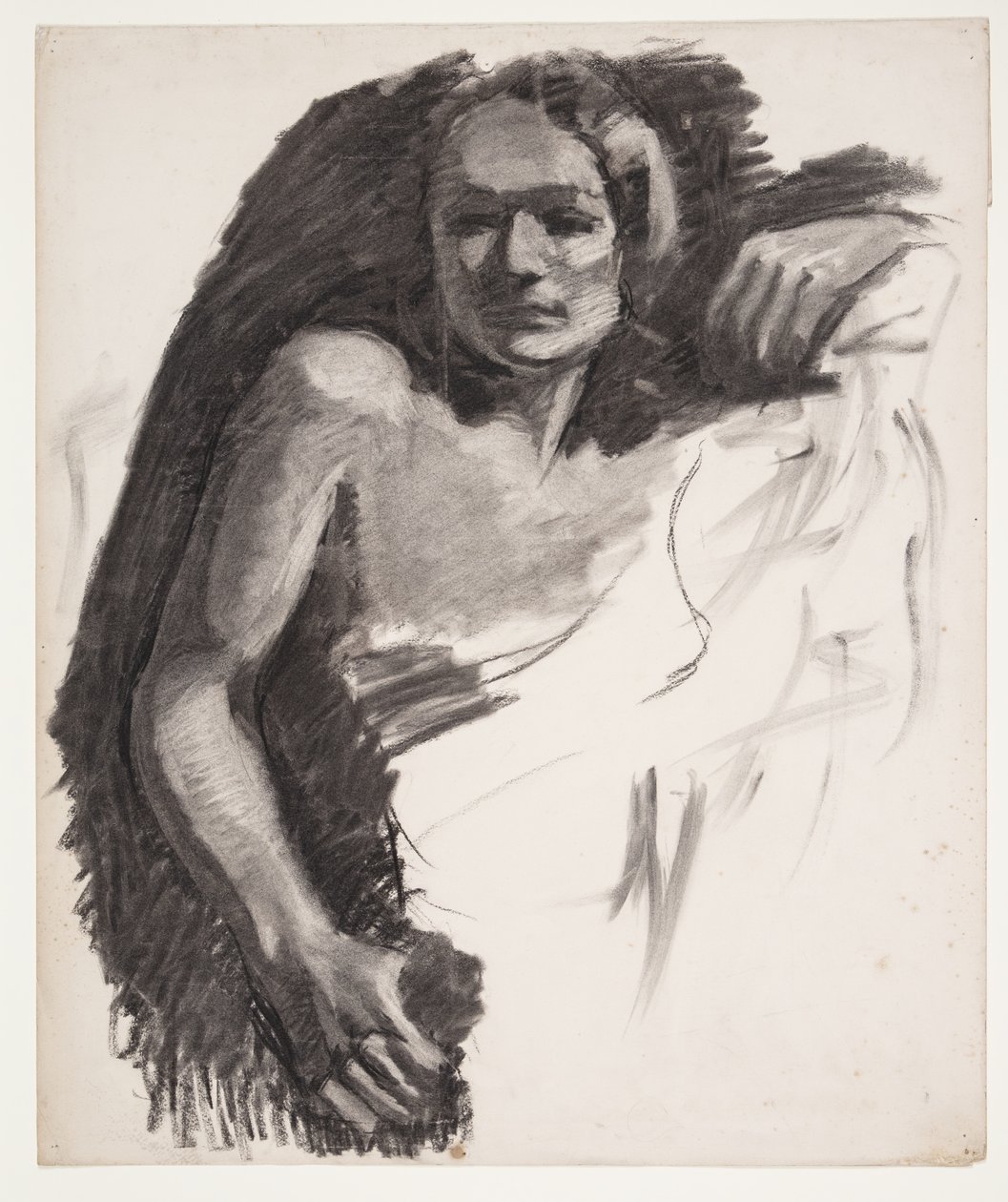 Weibliches Modell von Oluf Hartmann