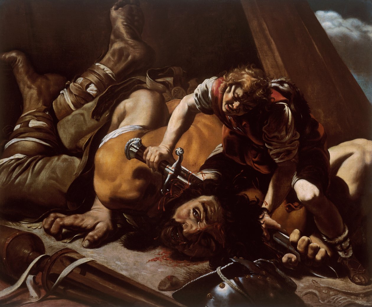 David und Goliath von Orazio Borgianni