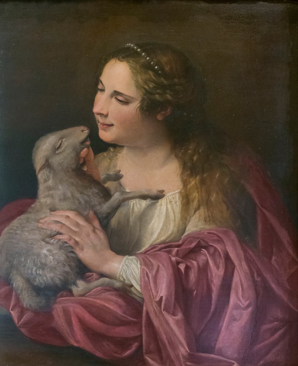 Heilige Agnes von Orazio Gentileschi