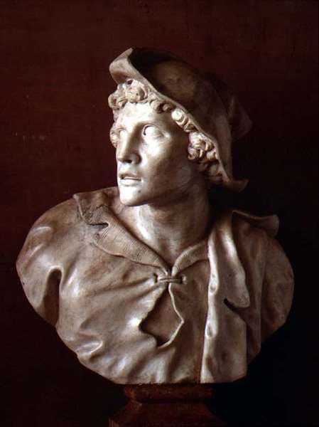 Bravo: Junge mit Hut, ca. 1710 von Orazio Marinali