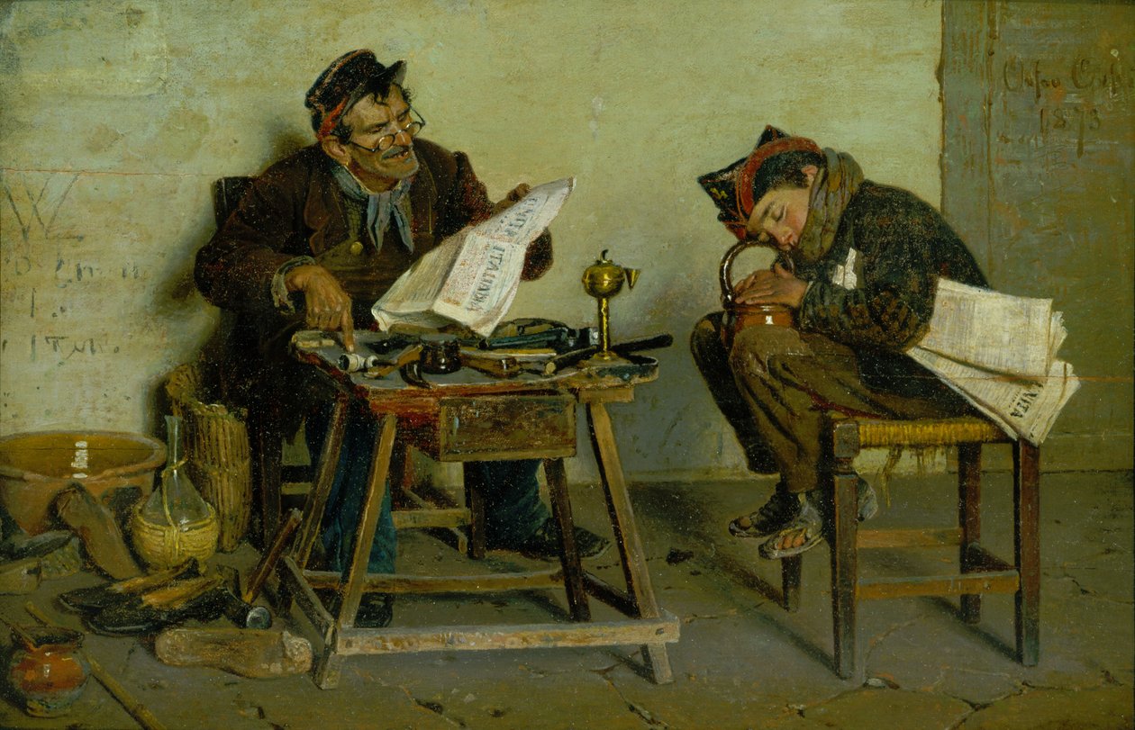 Ein politischer Schuster von Orfeo Orfei