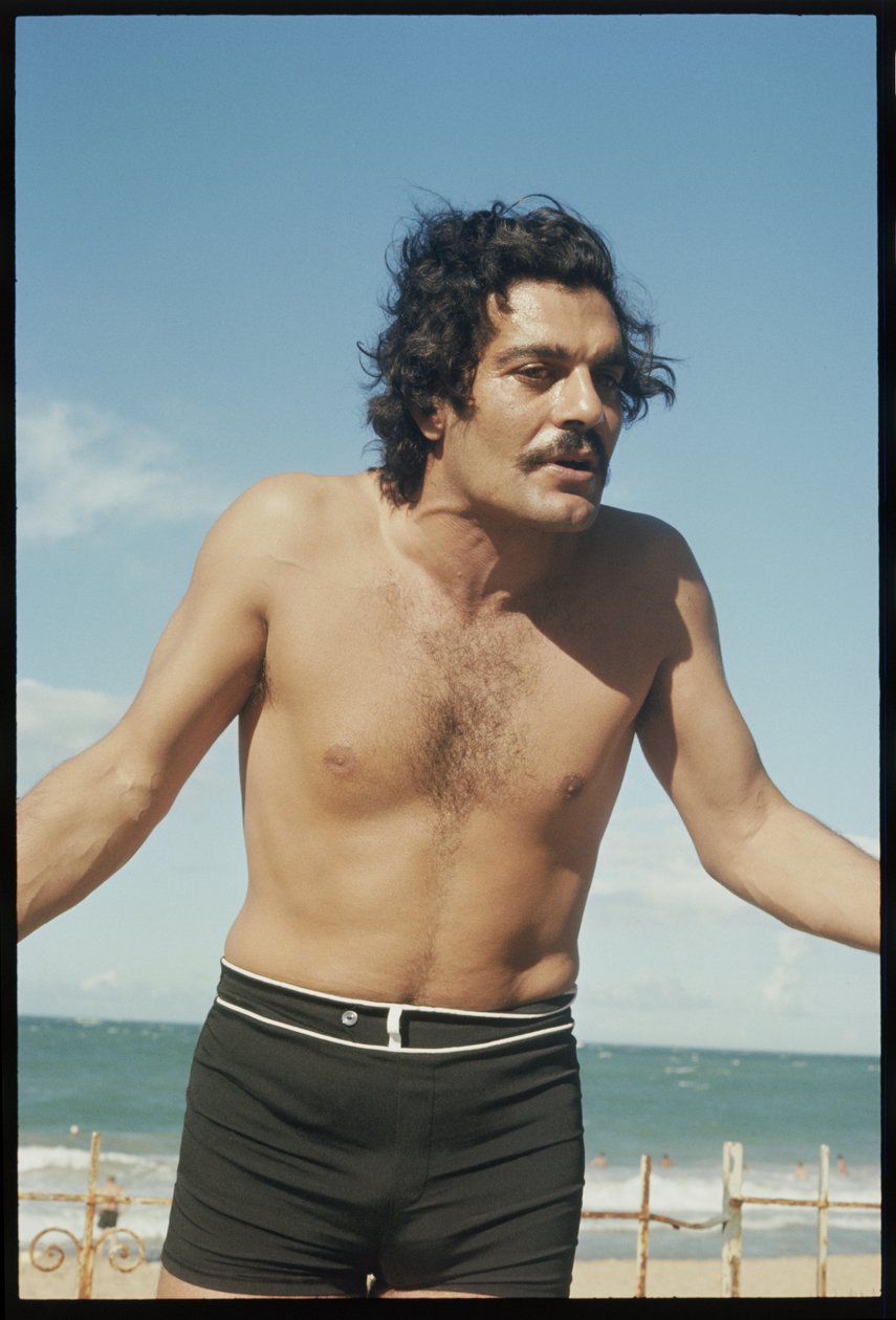 Omar Sharif am Strand von Orlando Suero