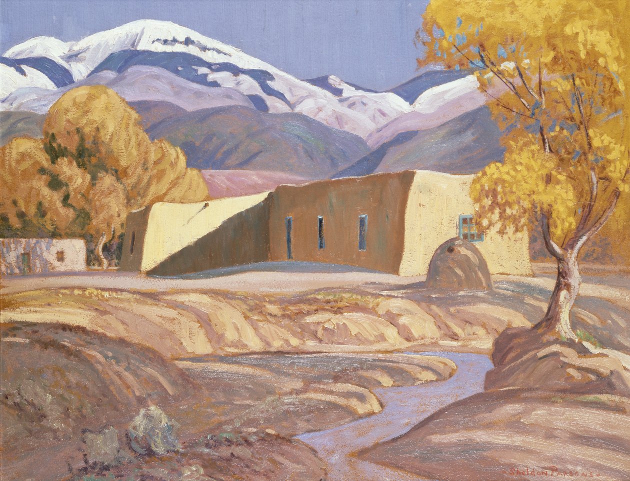 Früher Schnee von Orrin Sheldon Parsons