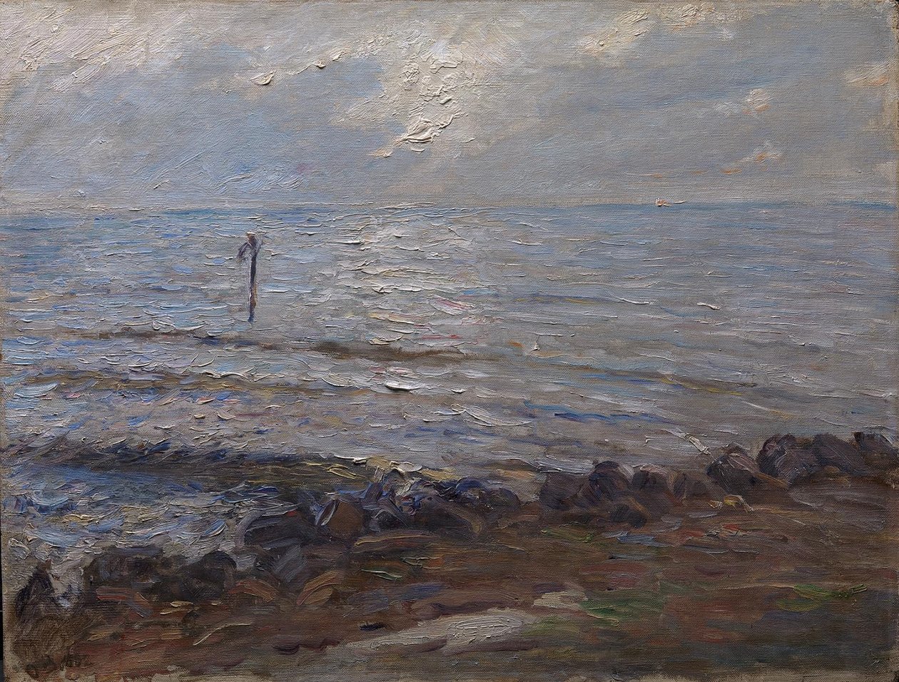 Sonnenlicht über dem Meer von Oscar Björck