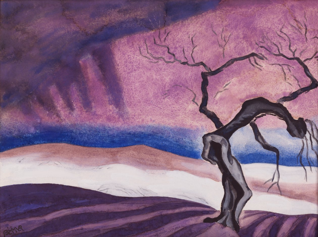 Tod, 1926 von Oscar Bluemner