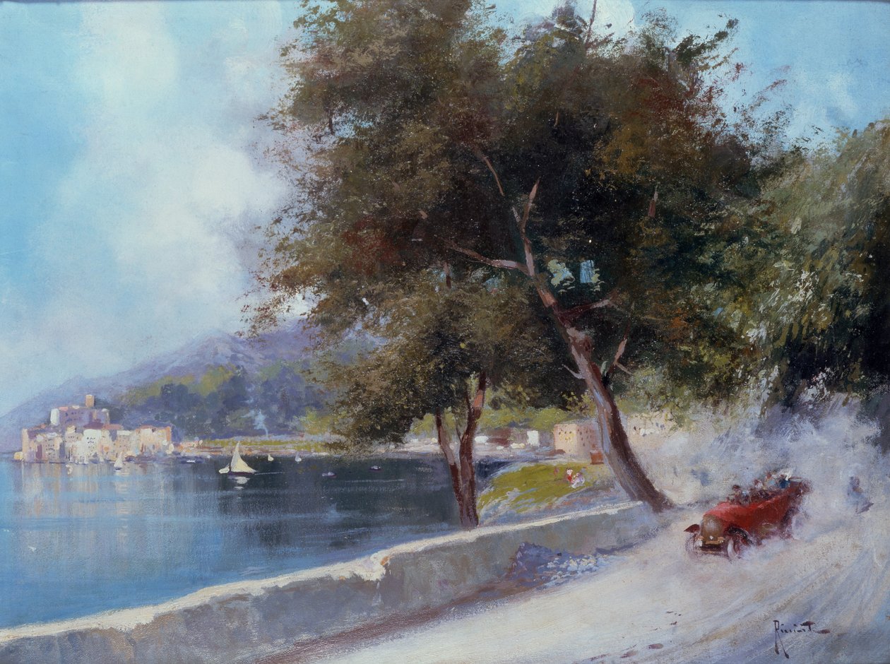 Rennen auf dem See von Oscar Ricciardi