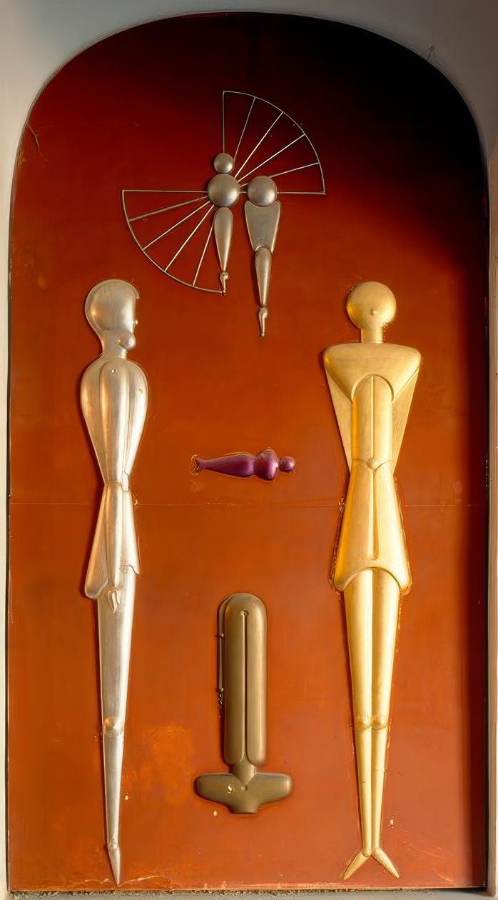 Van-de-Velde-Bau, Relief von Oskar Schlemmer von Oskar Schlemmer