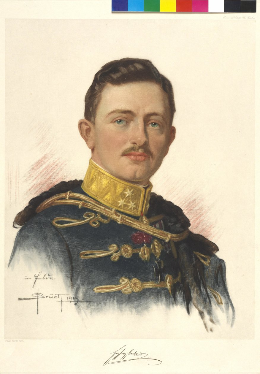 Kaiser von Österreich Karl I von Oskar Bruch