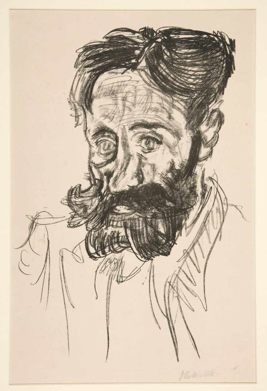 Porträt von Dr. Fritz Neuberger von Oskar Kokoschka