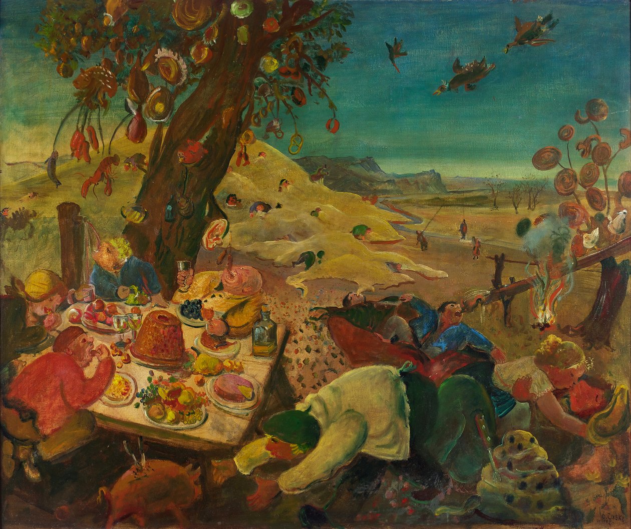 Schlaraffenland von Oskar Laske