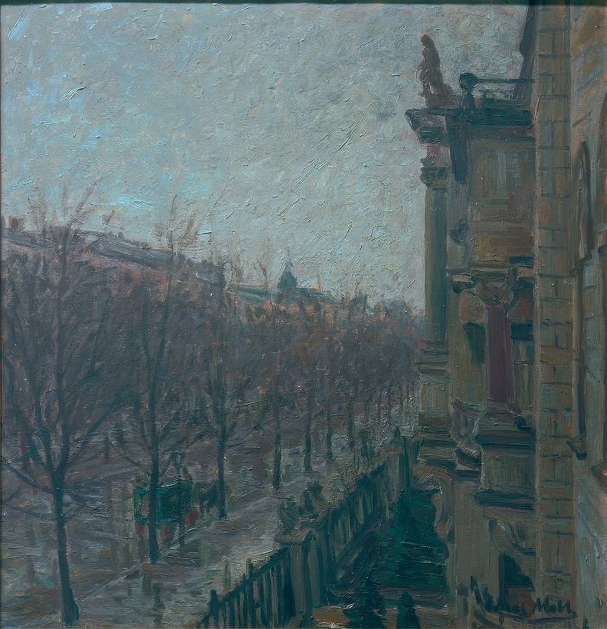 Kurfürstendamm von Oskar Moll
