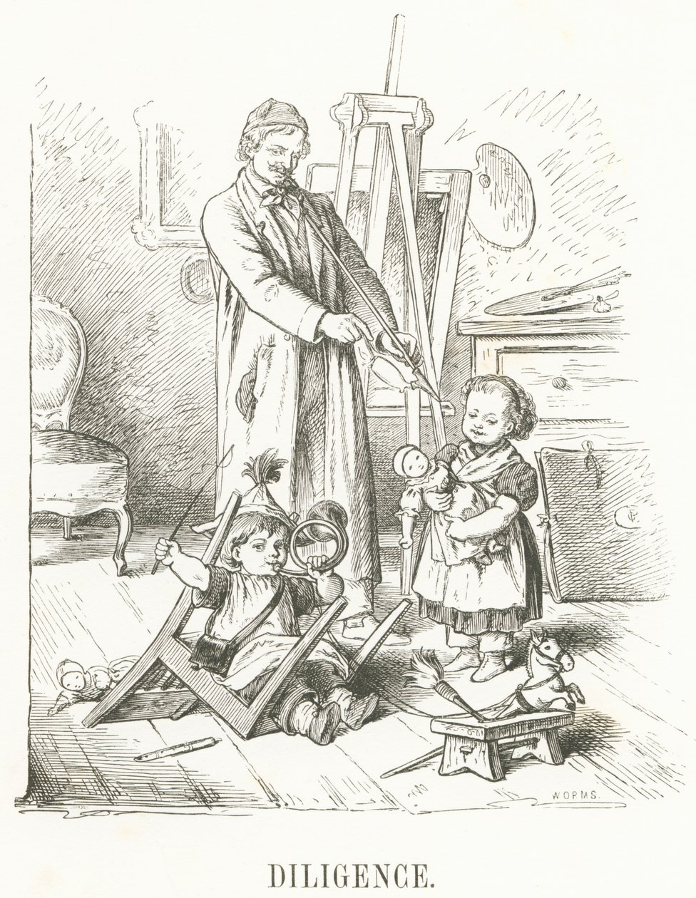 Fleiß von Oskar Pletsch