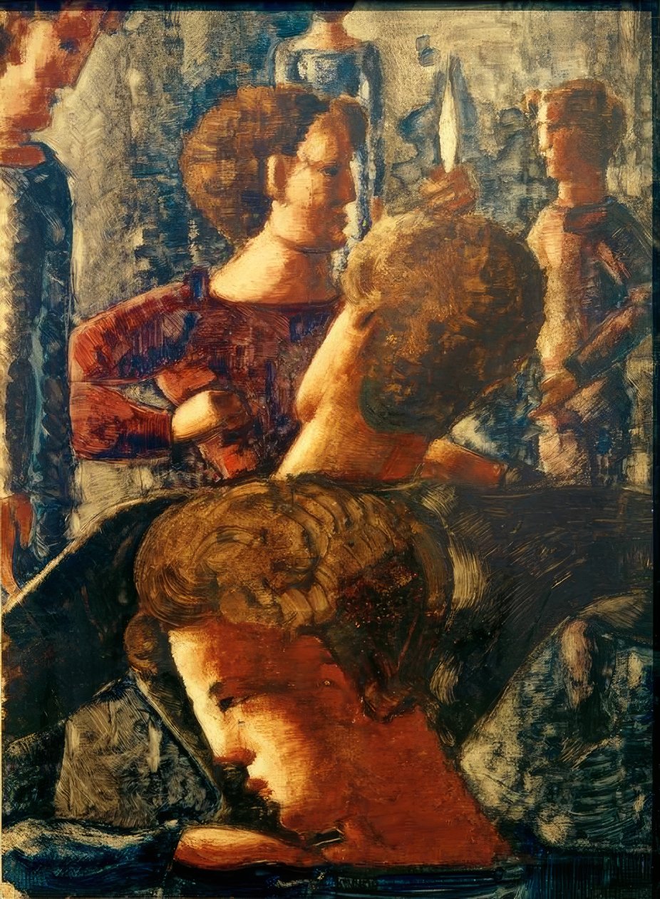 Heroische Szene von Oskar Schlemmer