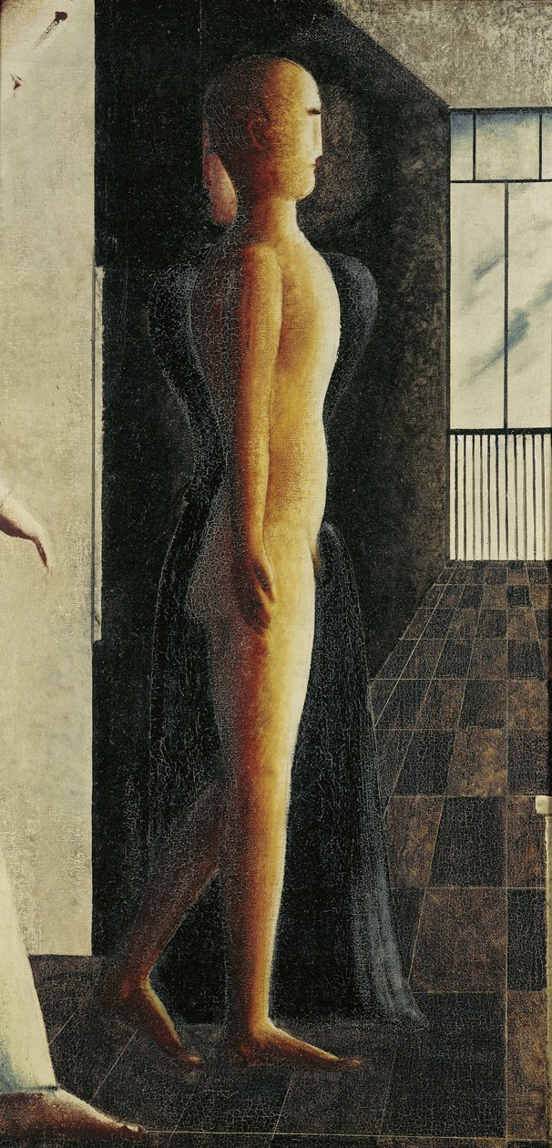 Akt, Frau und Kommend, 1925 von Oskar Schlemmer