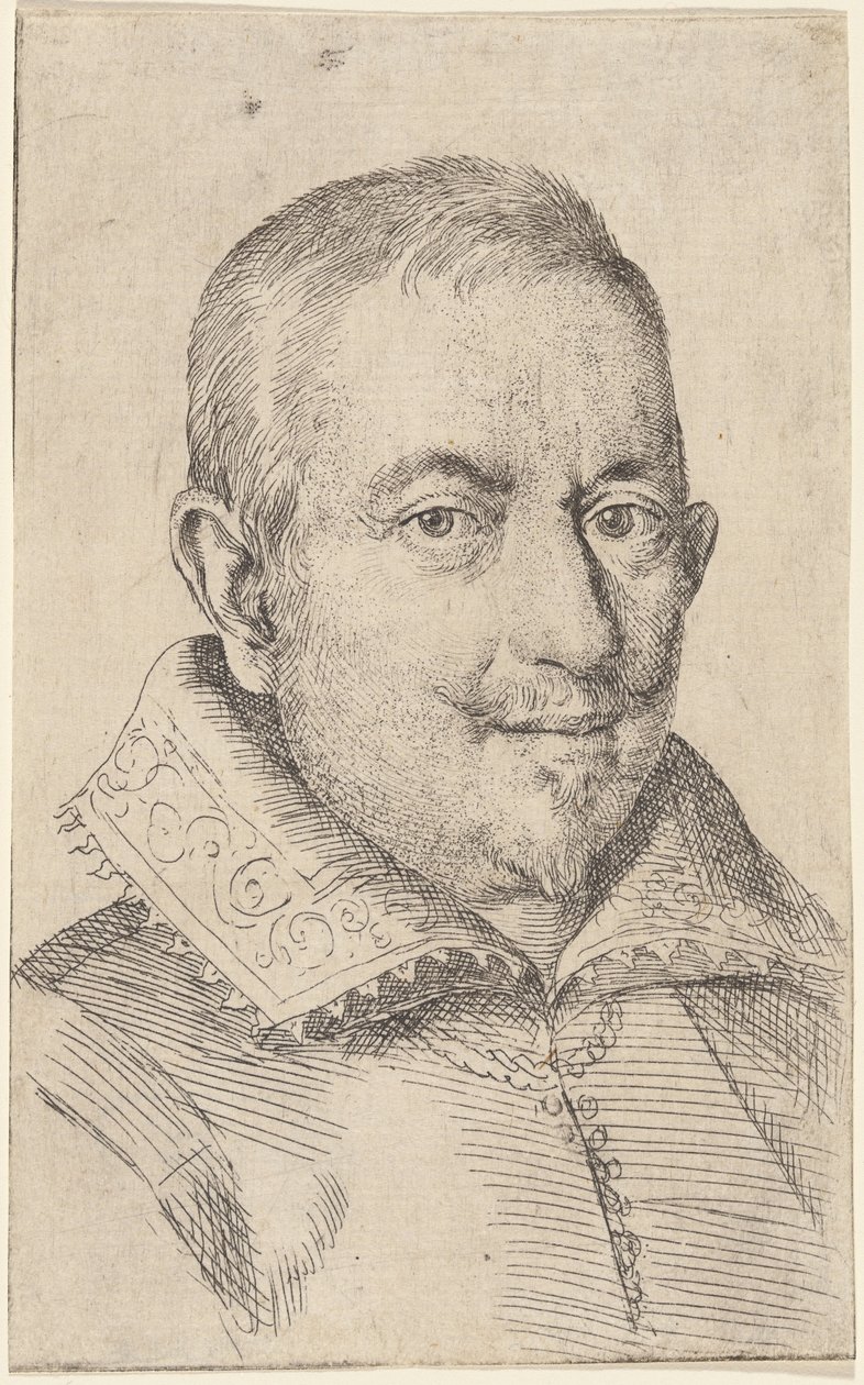 Porträt eines mittelalten Mannes von Ottavio Leoni