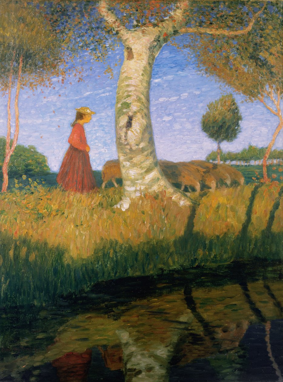 Sonniger Herbsttag von Otto Modersohn