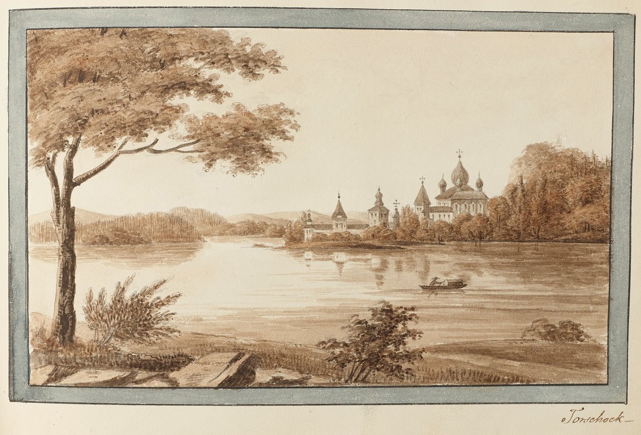 Torzhok, 1824-1830 von Otto August Malmborg