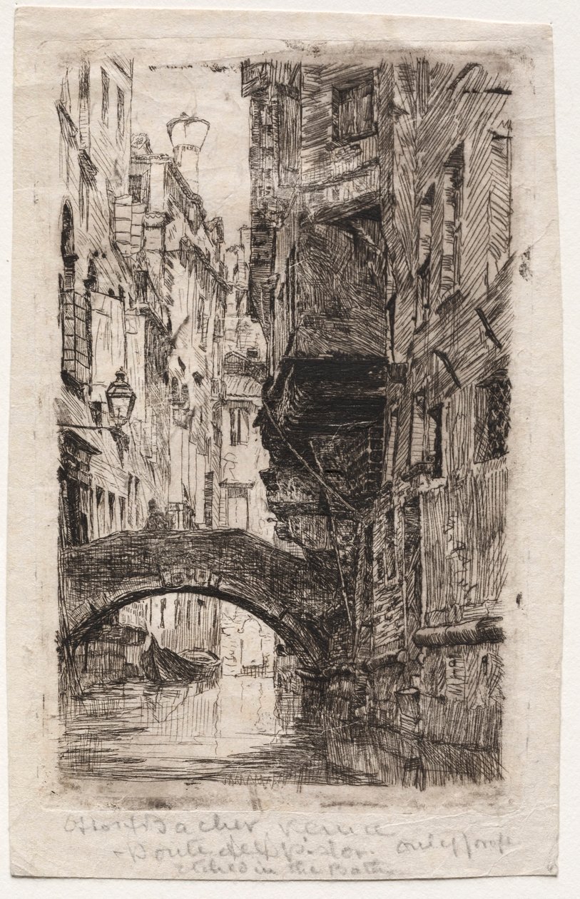 Ponte del Pistor von Otto H. Bacher