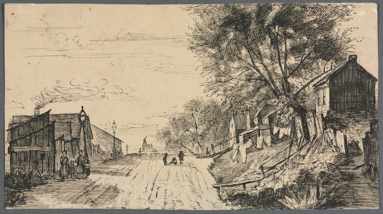 Spring Street, Cleveland von Otto H. Bacher
