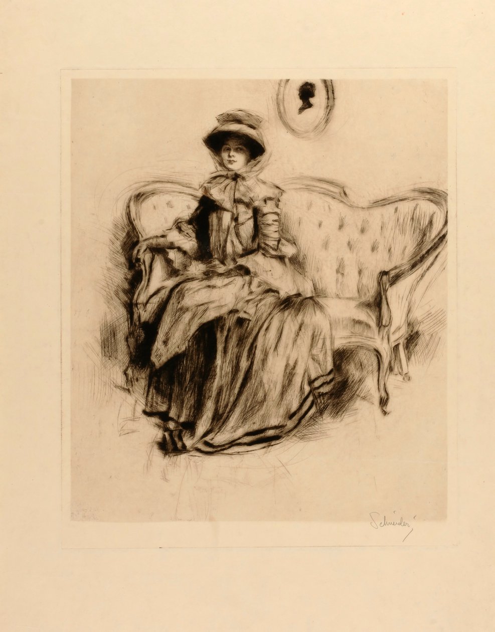 Das alte Sofa von Otto J. Schneider