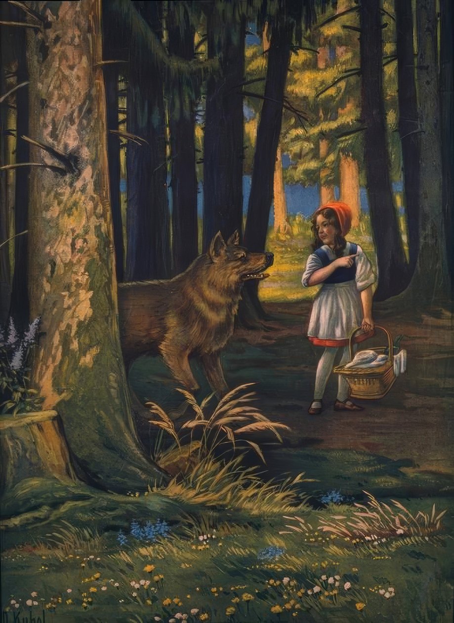 Rotkäppchen von Otto Kubel