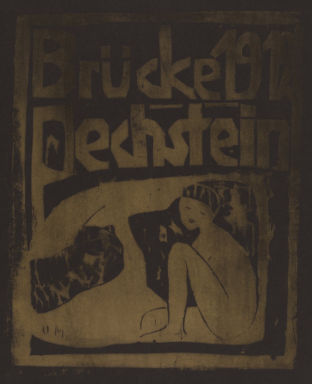 Brücke 1912 Pechstein von Otto Müller