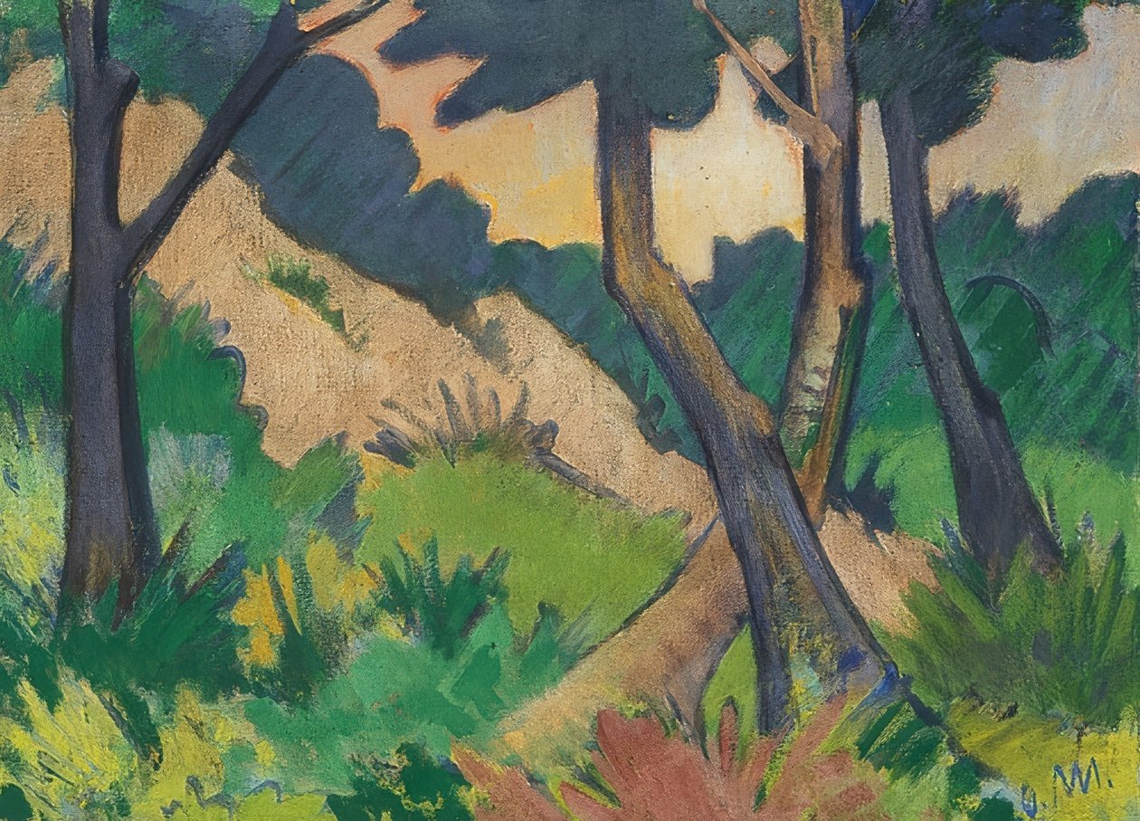 Landschaft III von Otto Mueller