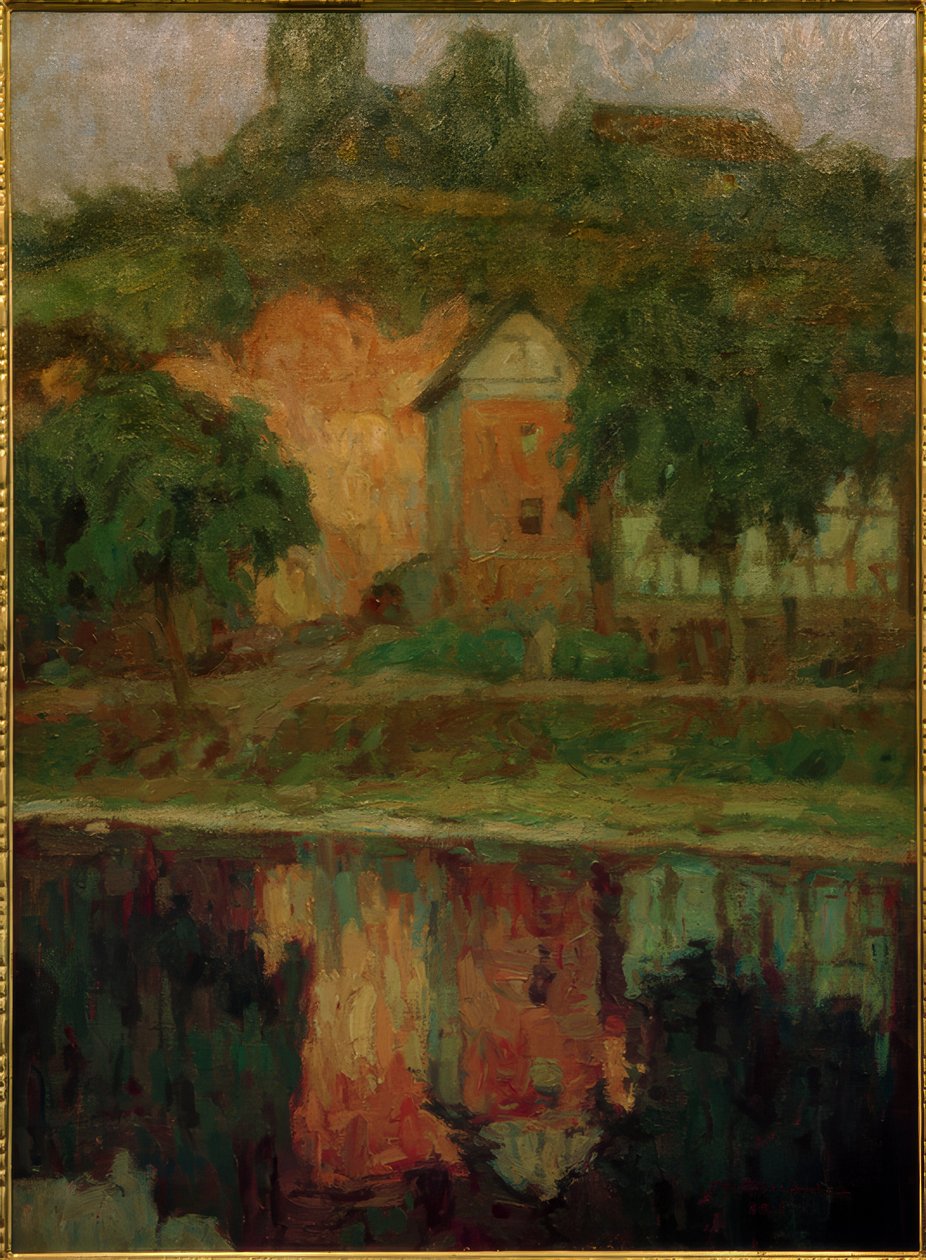 Abend am Fluss von Otto Ubbelohde