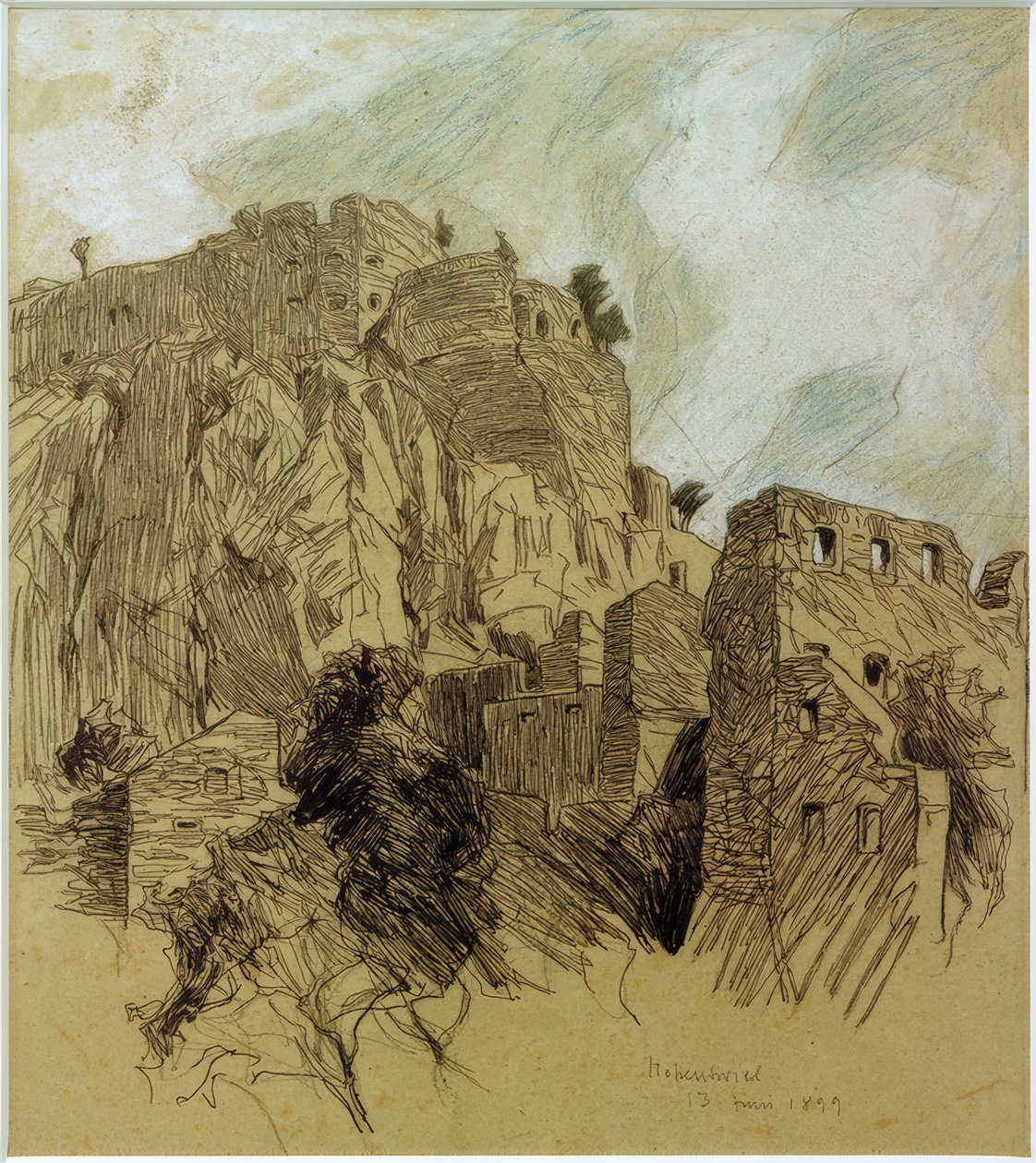 Hohentwiel von Otto Ubbelohde