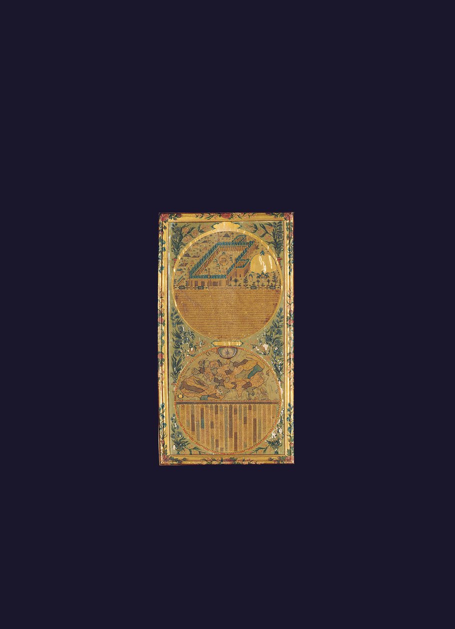 Qibla-Kompass, Konstantinopel von Ottoman School