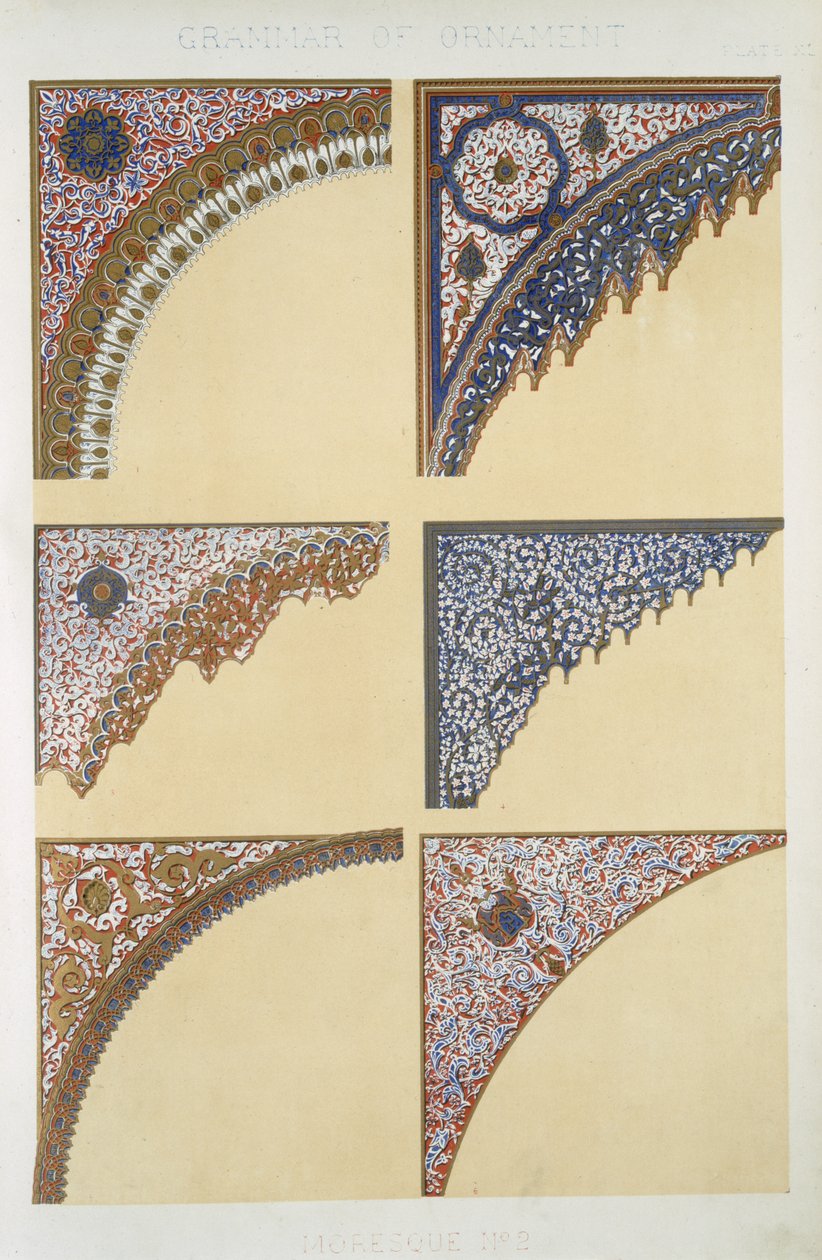 Moresque Nr. 2, Tafel XI, aus 