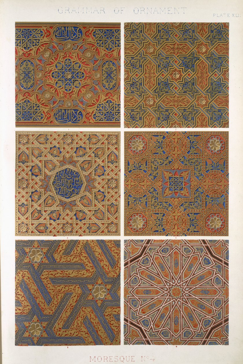 Moresque Nr. 4, Platte XLII, aus 