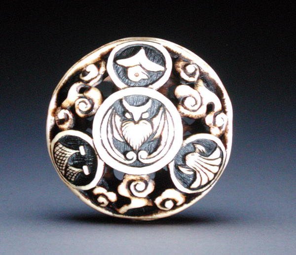 Netsuke, ca. 1870 von Ozaki Kokusai