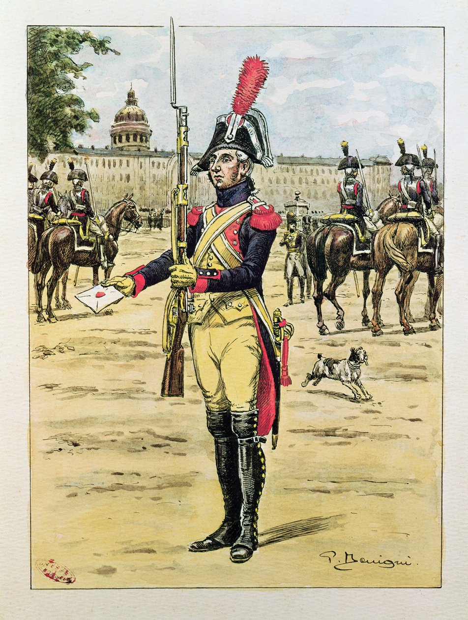Elite-Legion der Gendarmerie, 1801-02 von P. Benigni